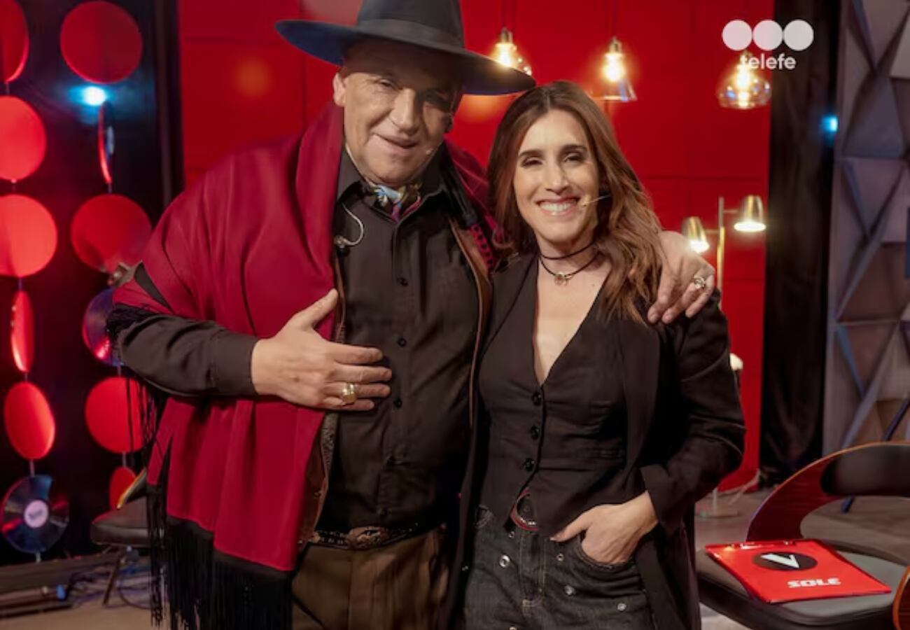 Soledad Pastorutti y Chaqueño Palavecino en La Voz Argentina.