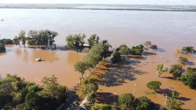 Dos localidades de Corrientes activaron la alerta por la crecida del río Uruguay.
