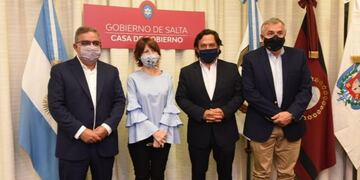 El gobernador Morales participó en Salta de la reunión para la conformación de la Mesa de Litio.