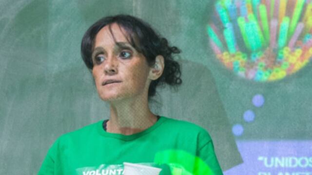 María, la mendocina que lucha contra el cáncer y necesita un costoso tratamiento. Foto: Gentileza Matías Sosa.