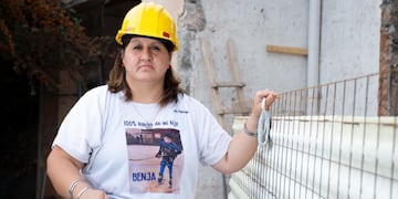 Sandra preside una cooperativa de 12 trabajadores de la construcción.