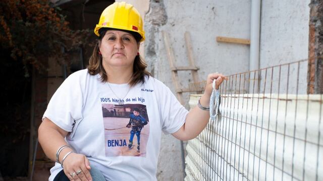 Sandra preside una cooperativa de 12 trabajadores de la construcción.