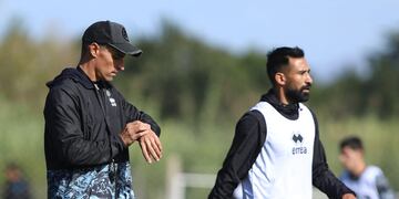 Es hora de continuar. Ariel Rojas sigue en Belgrano, un lugarteniente de Guillermo Farré (Prensa Belgrano)