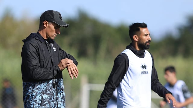 Es hora de continuar. Ariel Rojas sigue en Belgrano, un lugarteniente de Guillermo Farré (Prensa Belgrano)