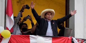 Pedro Castillo, presidente electo de Perú (AP)