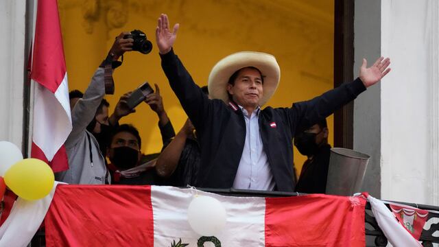 Pedro Castillo, presidente electo de Perú (AP)