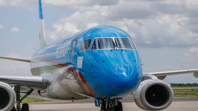 Vuelo de Aerolíneas Argentinas a China.