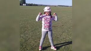 La puntana de 8 años que tiene un tumor sin cura y necesita ayuda de la gente para seguir su tratamiento.