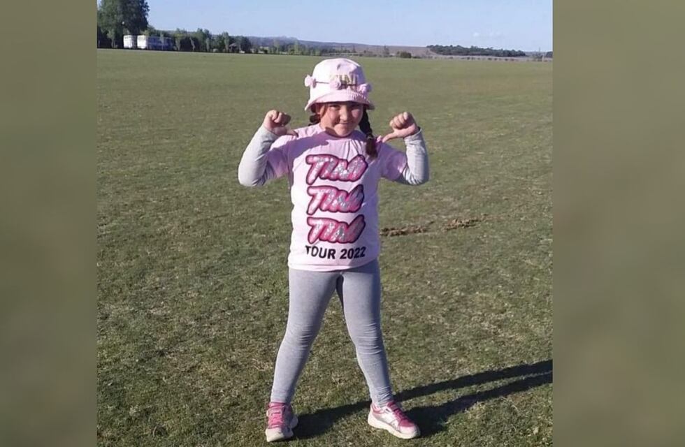 Pequeña puntana necesita ayuda: le diagnosticaron un tumor sin cura y juntan fondos para alargar su expectativa de vida