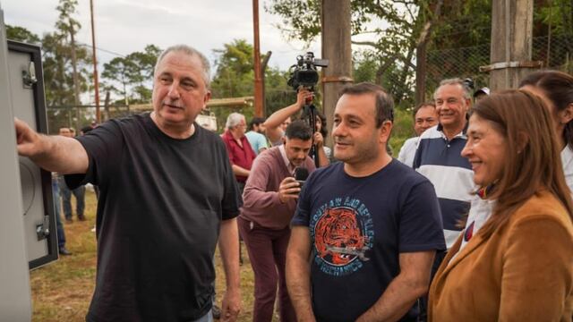Piñalito Norte: inauguran nuevas obras en el tendido eléctrico.