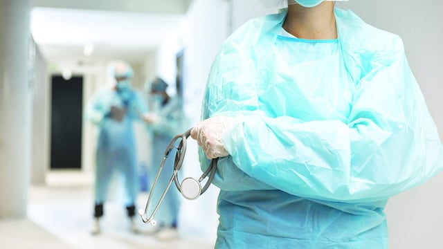 Médicos durante la Pandemia.