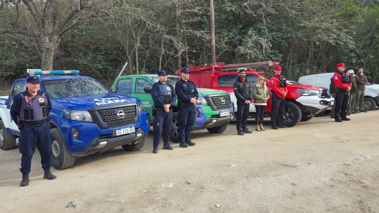 mportante operativo de prevención de incencios en Cuesta Blanca