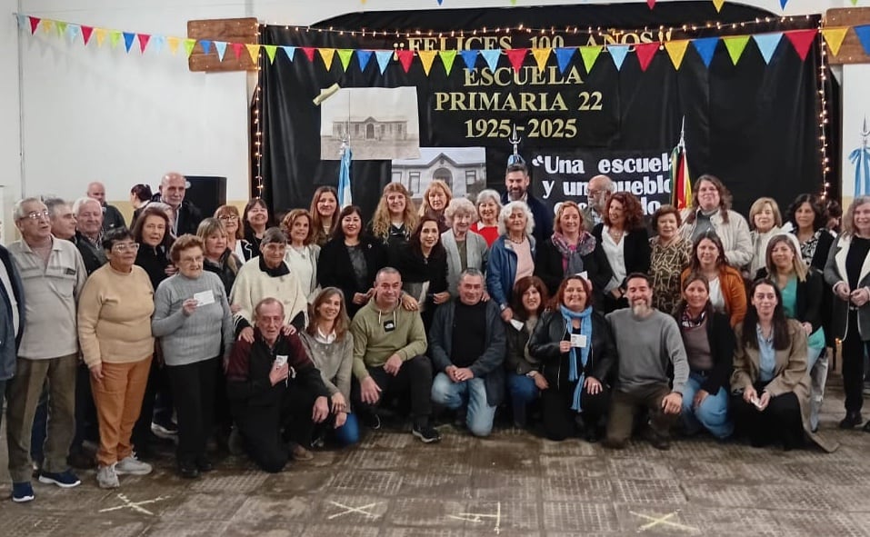 La Escuela 22 de San Francisco de Bellocq celebró 100 años