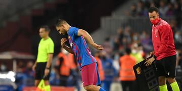 El debut del "Kun" Agüero en el Barcelona fue con victoria frente al Valencia. (La Voz)