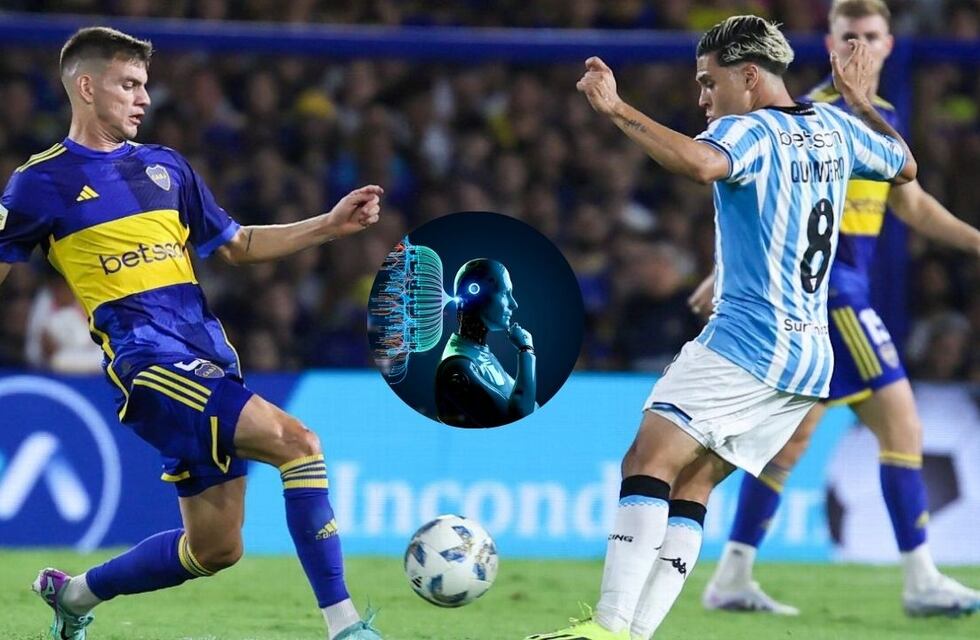 ¡Partidazo! La IA reveló el resultado entre Racing y Boca