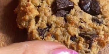 Galletitas de garbanzos y chocolate.