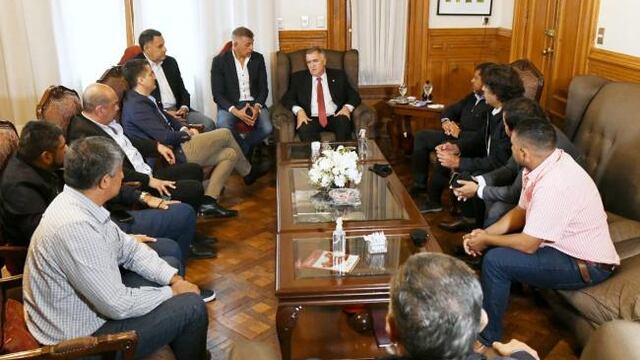 Jaldo se reunió con diez delegados comunales
