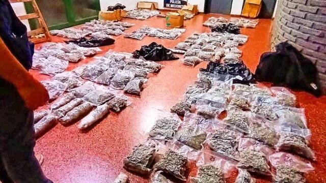 Posadas | Operativo policial encubierto reveló escondite con más de 100 kilos de marihuana