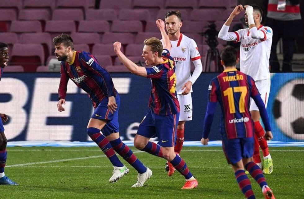 Con Lionel Messi, Barcelona le dio vuelta la serie al Sevilla y avanza a la final de la Copa del Rey