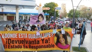 2 años sin Guadalupe Lucero: su familia marchó por las calles de San Luis exigiendo justicia