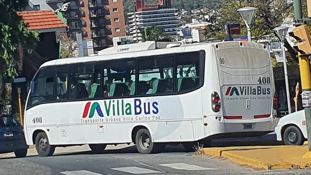 "VillaBus" Servicio de Transporte Urbano de Pasajeros en Villa Carlos Paz. (Foto: VíaCarlosPaz).