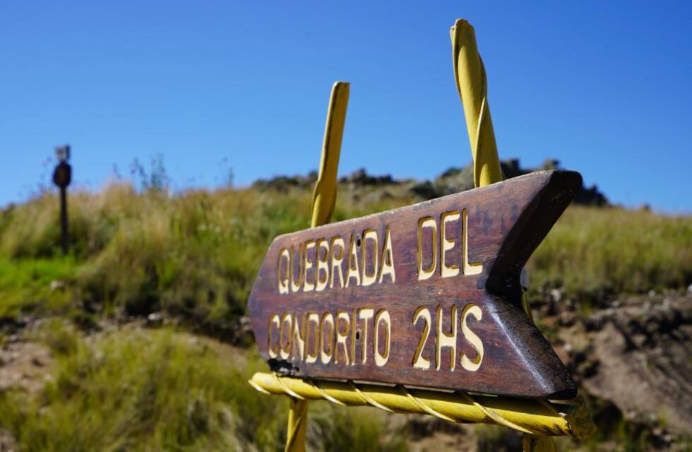 Corte del camino de Altas Cumbres por obras.