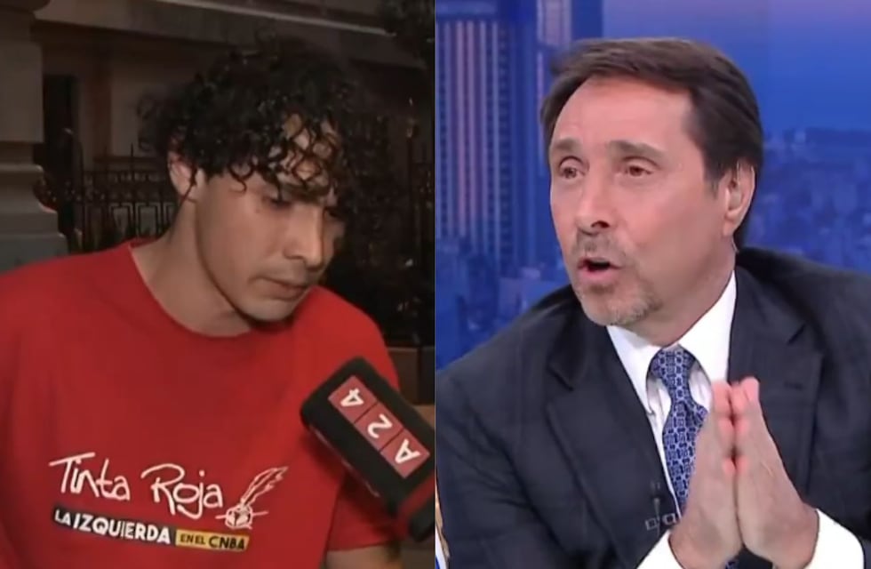 Tenso cruce entre Eduardo Feinmann y un estudiante por la toma del Colegio Nacional: “Creés que tengo cara de pel...”