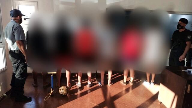 Seis adolescentes demorados por amedrentar con un machete a vecinos en Oberá