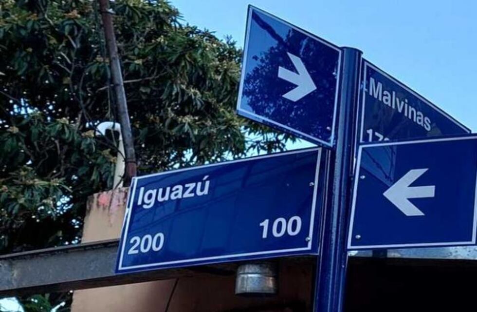 Señalizan calles céntricas en Eldorado