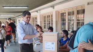 Elecciones 2023: José Jalil Colomé votó en Catamarca.