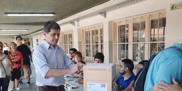 Elecciones 2023: José Jalil Colomé votó en Catamarca.