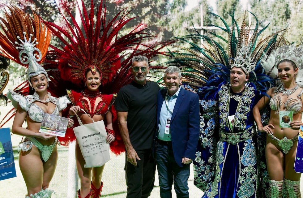 Los carnavales de Entre Ríos desplegaron todo su brillo en la Feria Internacional de Turismo