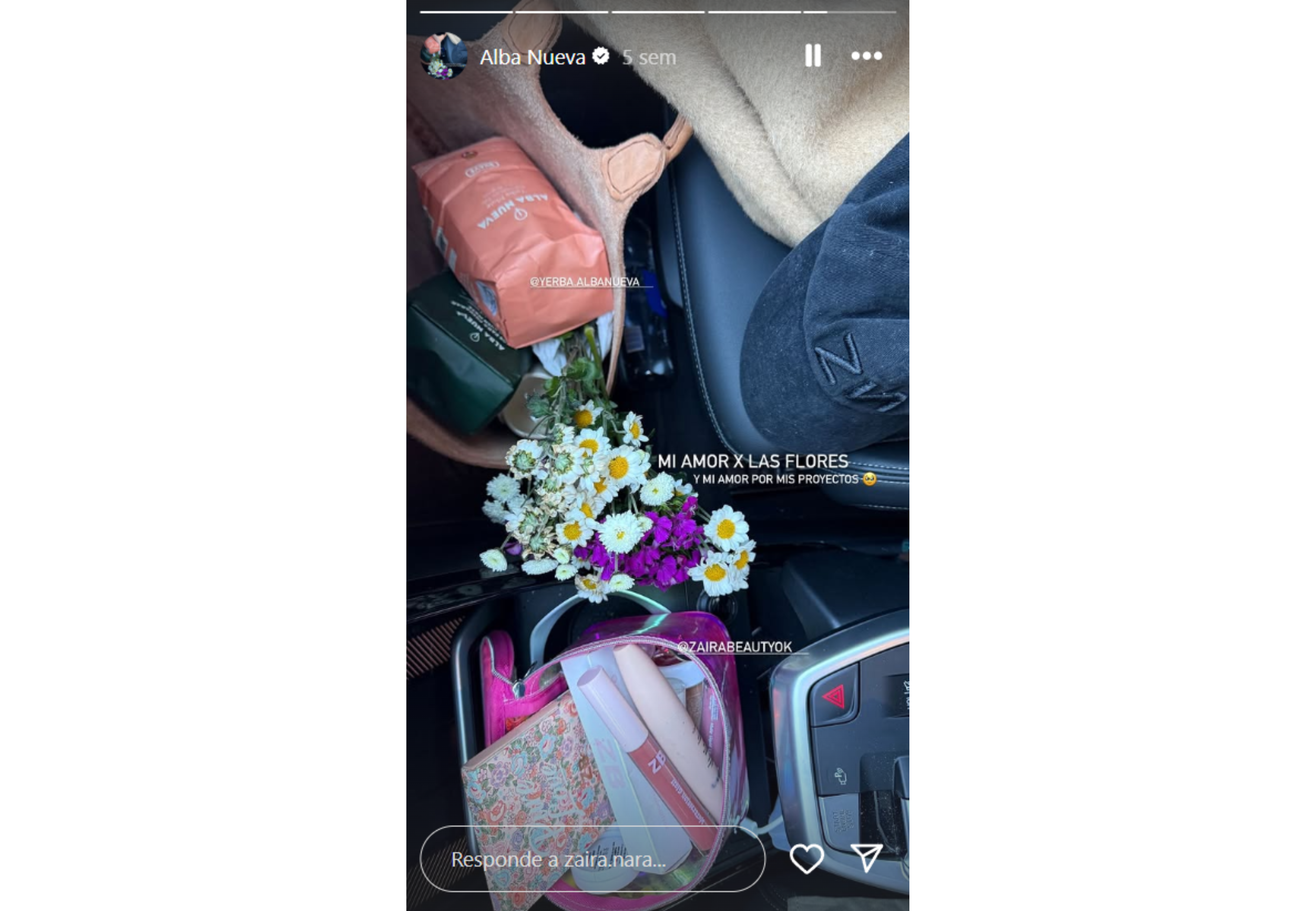 Zaira Nara lanzó su propia yerba.