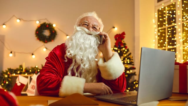 Cómo llamar a Papa Noel para Navidad 2024 desde Argentina