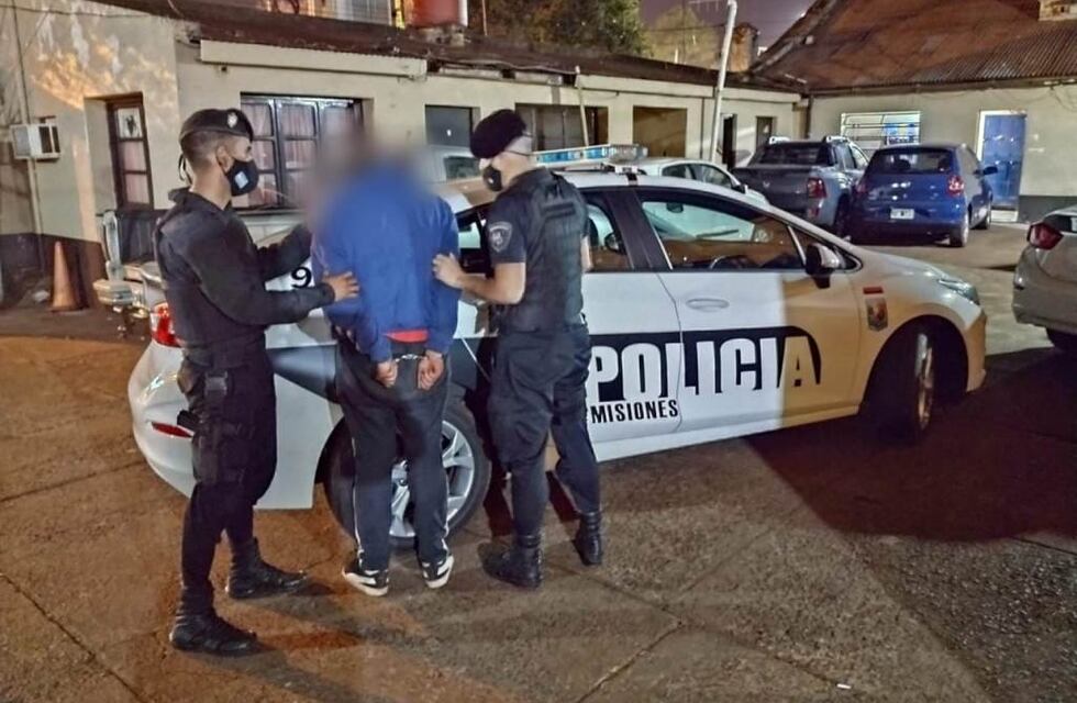 Por violencia contra su padre, terminó detenido