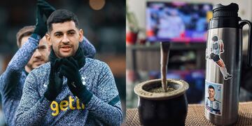 Cuti le dio mate a un compañero europeo de Tottenham y su reacción es furor en Inglaterra.