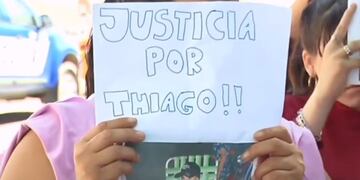 Familiares de Thiago piden que se determinen las causas de su muerte.