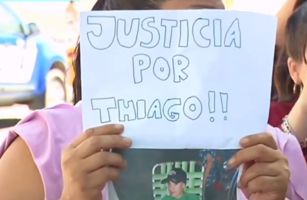 Piden justicia por Thiago, joven de 13 años que murió luego de sufrir un golpe jugando al fútbol