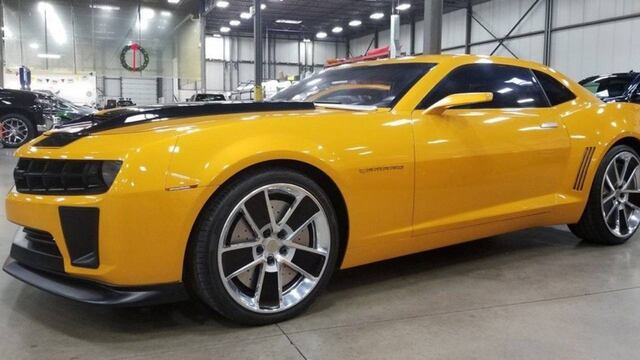 Un Camaro forma parte del lote de vehículos que se subastarán