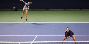 Nadia Podoroska busca los cuartos de final del US Open en dobles