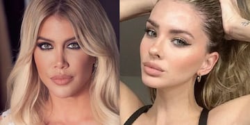 Wanda Nara y la china suárez