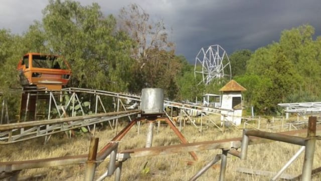 Challaolandia, el parque de diversiones abandonado.