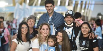 La familia de Racing de Nueva Italia vuelve este viernes al Kempes (Ramiro Pereyra)
