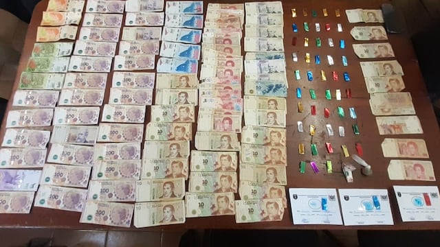 Detenido con un kiosco de drogas en Las Heras.