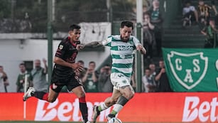 Instituto la tuvo que correr desde atrás en Junín desde el principio (Prensa Sarmiento)