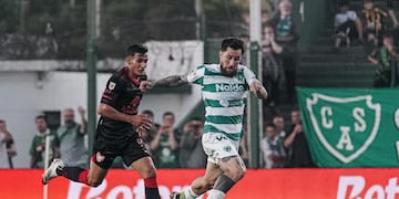 Instituto la tuvo que correr desde atrás en Junín desde el principio (Prensa Sarmiento)