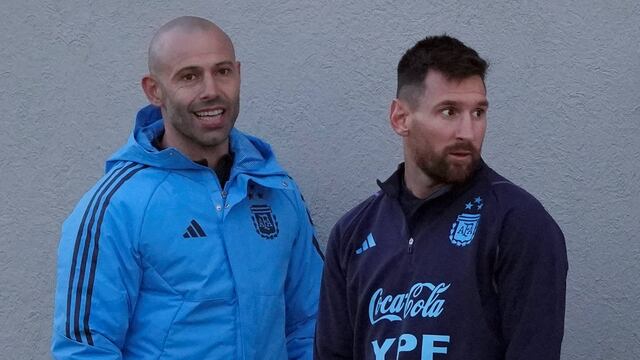 El "Jefecito" y la "Pulga" siguieron viéndose en el predio de Ezeiza hasta el año pasado.