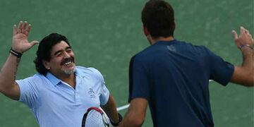 US Open 2021: Juan Martín Del Potro recordó a Maradona con un emotivo mensaje