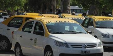 Desde el sindicato de conductores de taxis aseguraron que entre el 25 y el 30% está contagiado pese a que la mayoría está con la dosis completa de vacunación. Gentileza Tiempo de San Juan