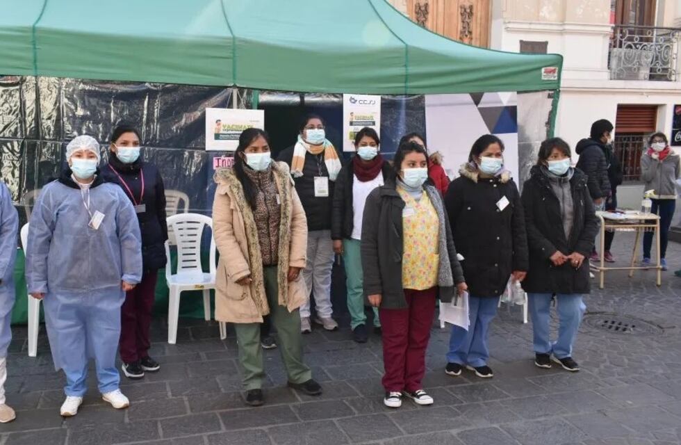 Empleados de comercio se vacunaron y ganaron premios, en Jujuy